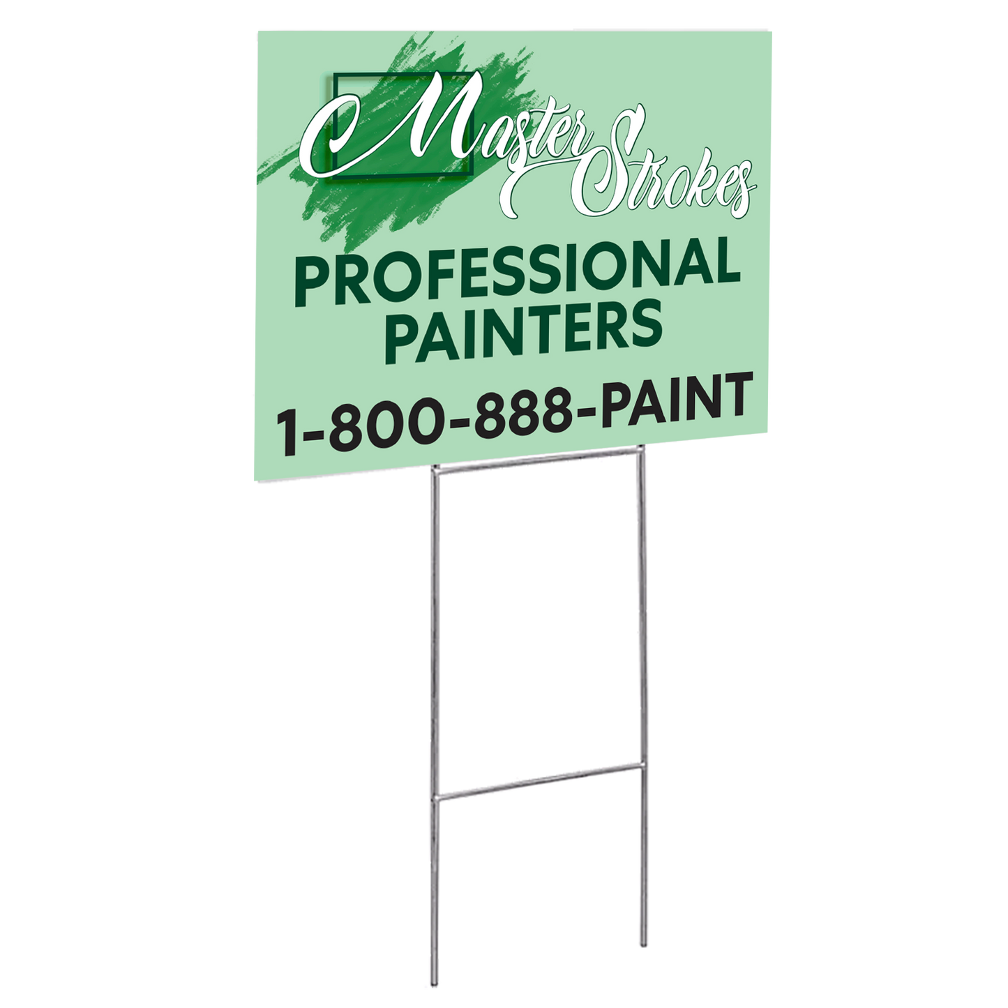 Yard Signs / Lawn Signs - 24W" x 18H"