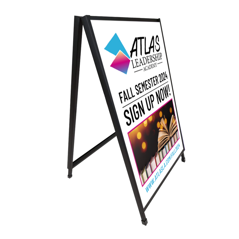 A-Frame, Sandwich Boards, Sidewalk signs, Pavement signs