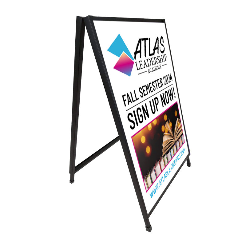 A-Frame, Sandwich Boards, Sidewalk signs, Pavement signs