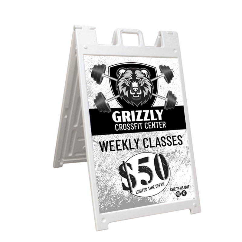 A-Frame, Sandwich Boards, Sidewalk signs, Pavement signs