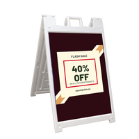 A-Frame, Sandwich Boards, Sidewalk signs, Pavement signs
