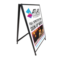 A-Frame, Sandwich Boards, Sidewalk signs, Pavement signs